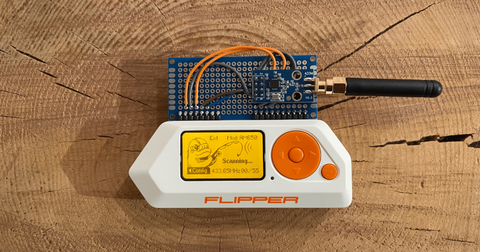 Flipper Zero External CC1101 Module